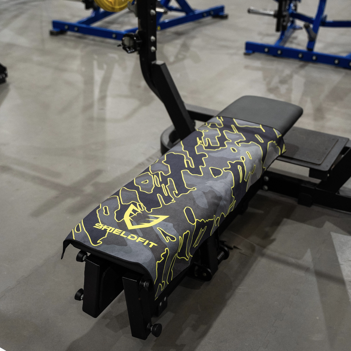 Hybrid Shadow Grey Antibacterial Gym Towel Shieldfit