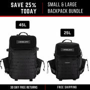 Small & Large Backpack Bundle