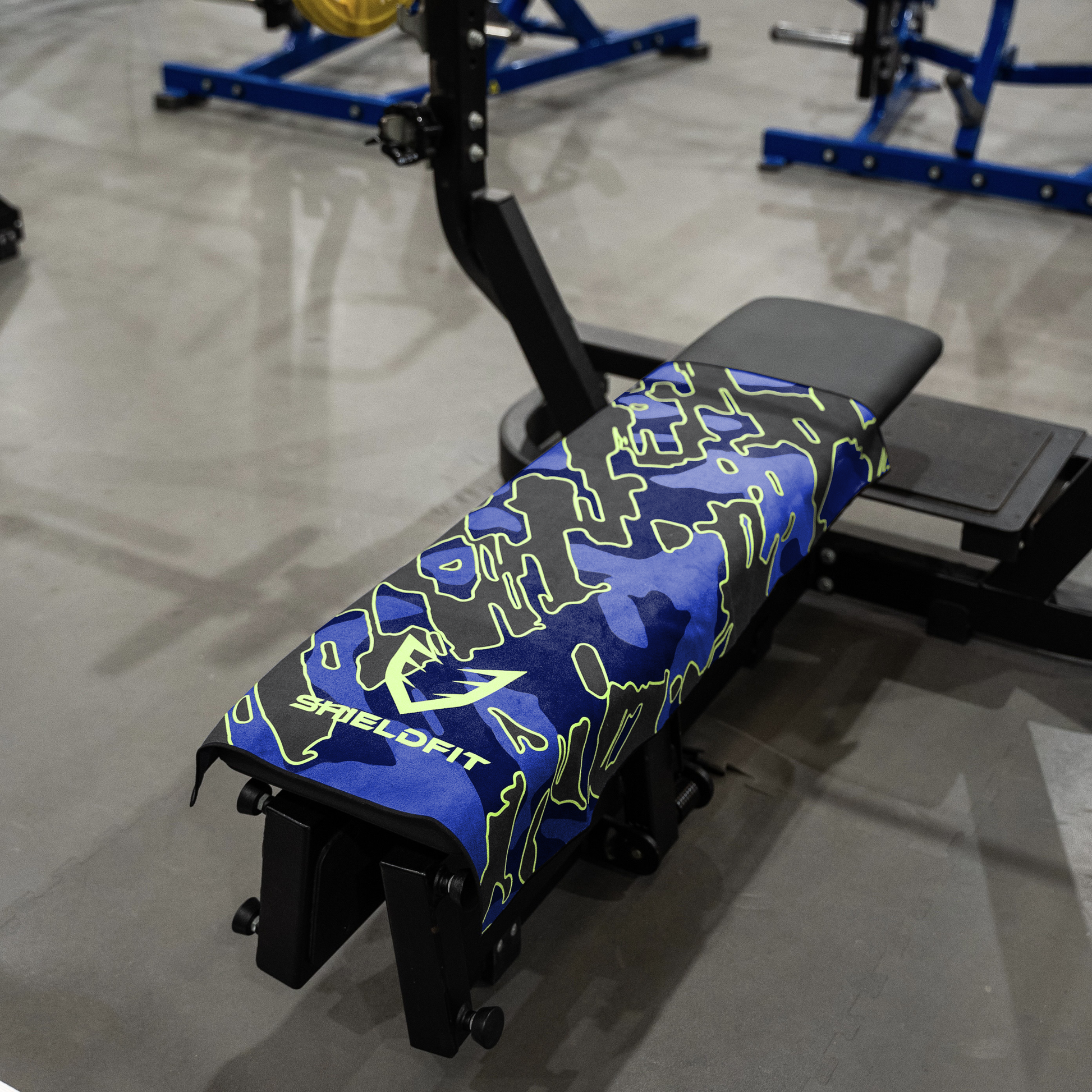 Antibacterial Gym Towel: Hybrid Azure Blue